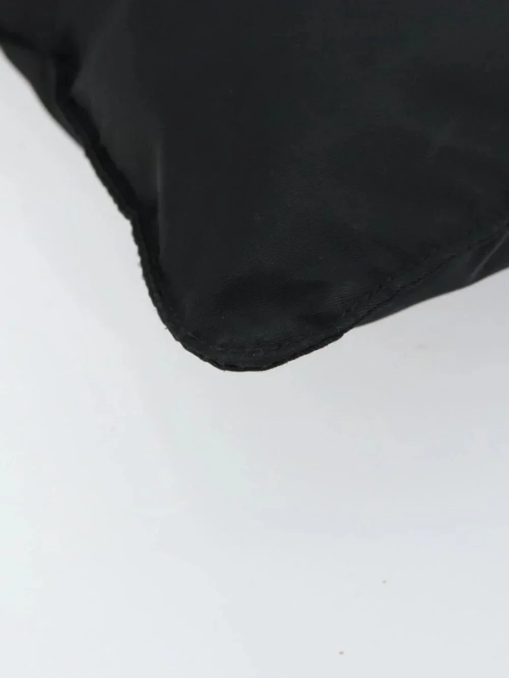 PRADA Shoulder Bag Nylon Black Silver Auth 160714 - Picture 11 of 16